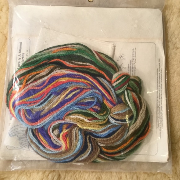 Vintage CM Beatrix Potter Crewel Picture Kit - Picture 6 of 7